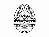 Pysanky Egg Coloring Fun  Page sketch template
