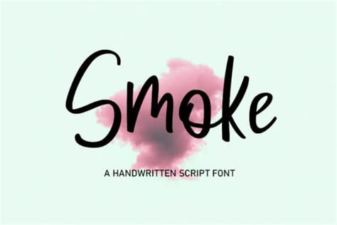 Smoke Font - fontforlife.com