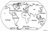 Map Of The World Coloring Sheet sketch template