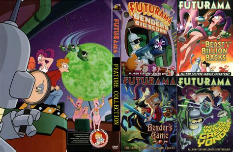 Futurama Movie Collection Custom DVD Cover - DVDcover.Com