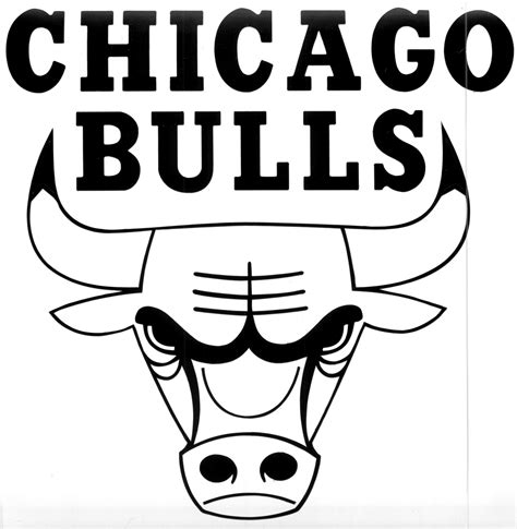 Bulls Logo Coloring Pages | Chicago bulls logo, Chicago bears logo, Logo chicago bulls