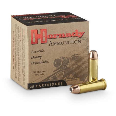 Hornady Custom, .38 Special, JHP/XTP, 158 Grain, 25 Rounds - 58253, .38 Special Ammo at ...