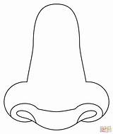 Nose coloring Page  Free Printable Coloring Pages sketch template