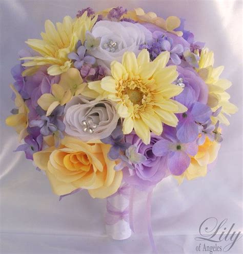 Bridal Bouquet Sets, Wedding Flowers Bridal Bouquets, Wedding Flower Packages, Silk Flower ...
