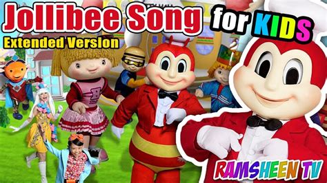 JOLLIBEE SONG for Kids ǀ Video for Kids - YouTube