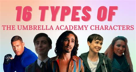 16 Personality Types of The Umbrella Academy Characters | So Syncd