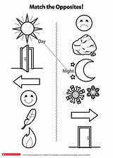Opposites Up Down Coloring Page Sketch sketch template