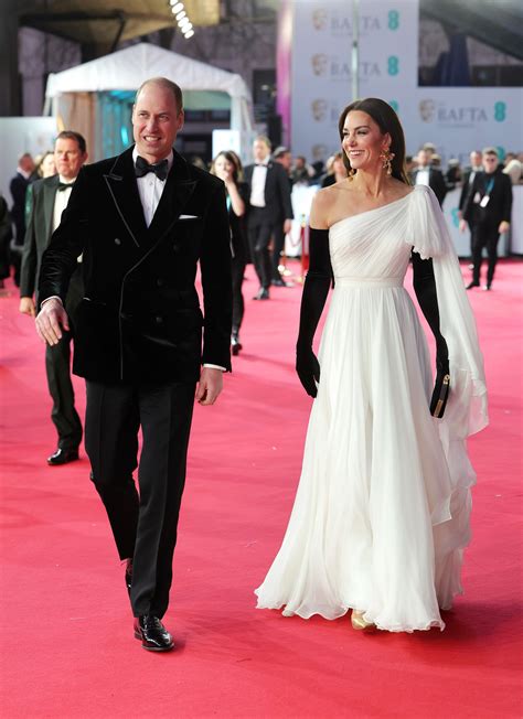 The Princess of Wales brings regal elegance to the BAFTAs in dramatic ...