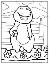 20 Barney Coloring Pages Free PDF Printables sketch template