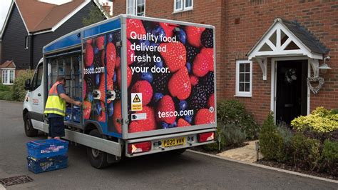 Tesco customers made aware of change coming to its online delivery ...