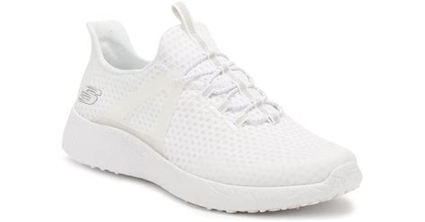 Skechers Mens White Burst Shinz Trainers for Men - Lyst