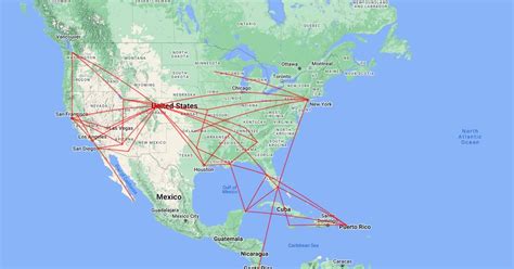 Southwest Airlines Route Map : Scribble Maps