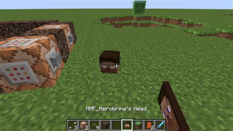 Herobrine Head