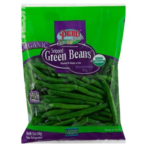 Pero Family Farms. Green Beans, Organic, Snipped (12 oz) - Instacart