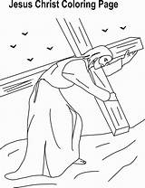 Jesus Christ Resurrection Coloring Pages sketch template