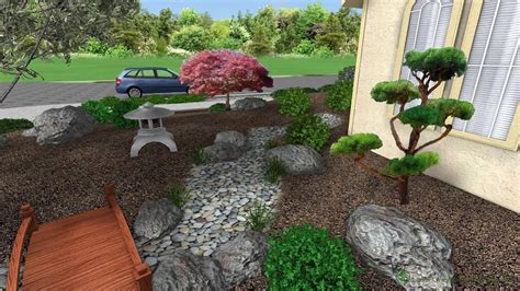 Japanese Garden Design - Salinas, CA - Front Entrance Area - Gardening Chronicle