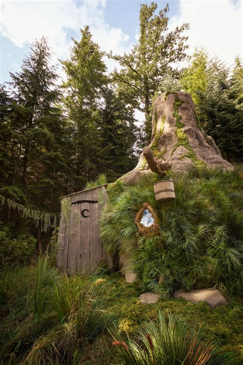 Shrek and Donkey invite guests to stay in Shrek's Swamp Airbnb