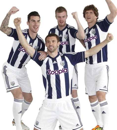 New West Brom Kit 12-13- Adidas West Bromwich Albion Home Shirt 2012 ...