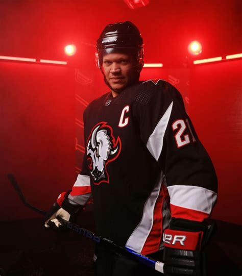 Sabres unveil revamped black and red ‘Goathead’ third jersey - Buffalo ...