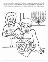 Dreidel Coloring Pages sketch template
