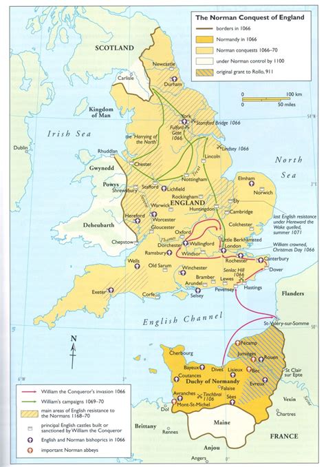 Map : Normans conquest of England - Infographic.tv - Number one infographics & data Data ...