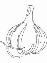 Garlic Coloring Pages  Best For Kids sketch template