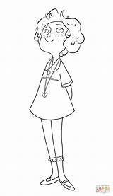 annie The Musical coloring pages  Clip Art Library sketch template