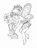 Fairy Coloring Pages Printable sketch template