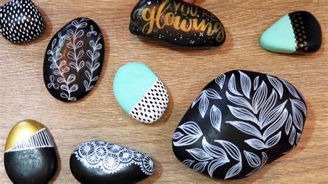 ROCK PAINTING for the First Time | Ideas and Tips, What I Learned - YouTube