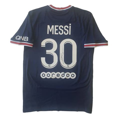 Lionel Messi PSG Signed Jersey | Official Memorabilia Auctions