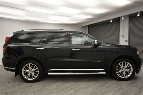 Used 2015 Dodge Durango Citadel AWD 4dr SUV, Stock# 12167, Black, Mileage: 93,260 For Sale