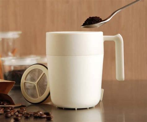 Cafepress Mug Lets You Brew Coffee with Ease | Gadgetsin