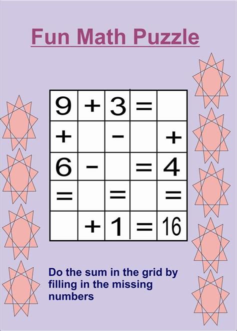 Math Puzzles Image Quotes. QuotesGram | Maths puzzles, Fun math, Simple math