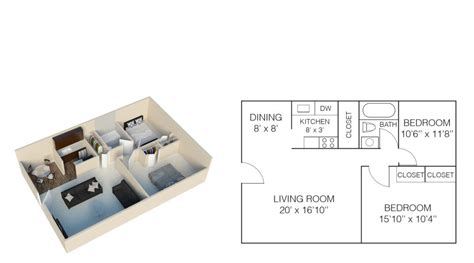 Floorplans - Fox Run Apartments