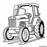 John Deere Tractor Pulling A Plow Coloring Page  Pagescom sketch template