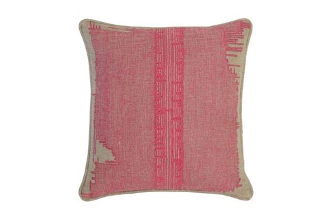 Accent Pillow-Fuschia Washed Out Stripe 22X22 - Signature | Living ...