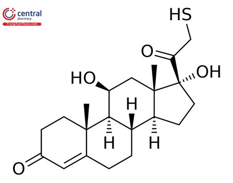 Tixocortol - thuốc nhóm Glucocorticoid điều trị viêm mũi, viêm loét đại ...