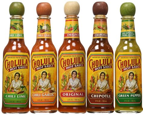 Cholula Hot Sauce Variety Pack, 5 Flavors Pack of 5 | eBay