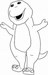 Free Printable Barney Coloring Pages For Kids sketch template