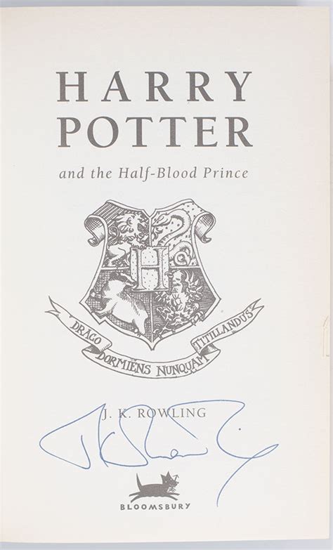 Harry Potter and the Philosopher's Stone J.K. Rowling First Edition Signed