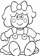 Doll Coloring Pages Printables Free sketch template