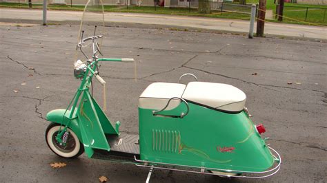 1950 Cushman Vintage Scooter for Sale at Auction - Mecum Auctions