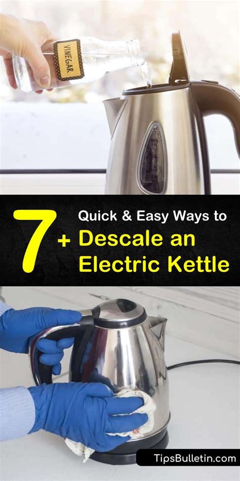 7+ Quick and Easy Ways to Descale an Electric Kettle