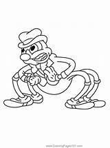 Moonshine Mob Cuphead Coloring Page For Kids  Free Printable sketch template