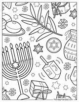 20 Hanukkah Coloring Pages Free PDF Printables sketch template