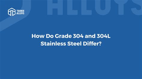 Difference between 302 and 304 Stainless Steel | by Tronix Alloys | Medium
