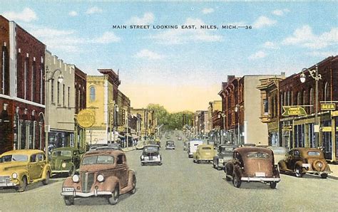 Main Street Niles Michigan Street Look, Main Street, Niles Michigan ...