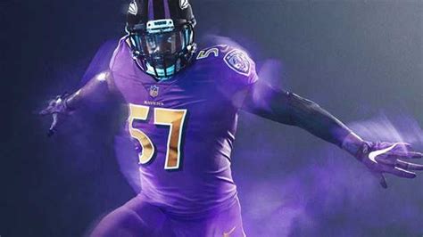 New Ravens uniform sports all purple for color rush game