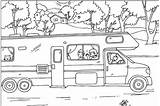 Rv 색칠 페이지 Camper & RV Coloring Pages Free Printable sketch template