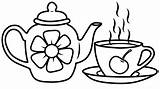 Teapot Free Coloring Pages  Cool sketch template